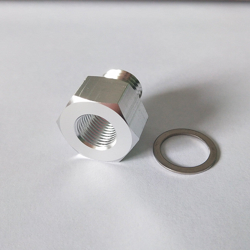 Male M12x1.5 to1/8 NPT Female Oil Water Pressure Temp Sensor Adapter for GM LS