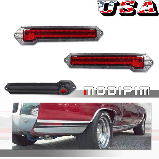 Suitable for 70-72 for Chevrolet Monte Carlo OE style red lens rear marker signal light
