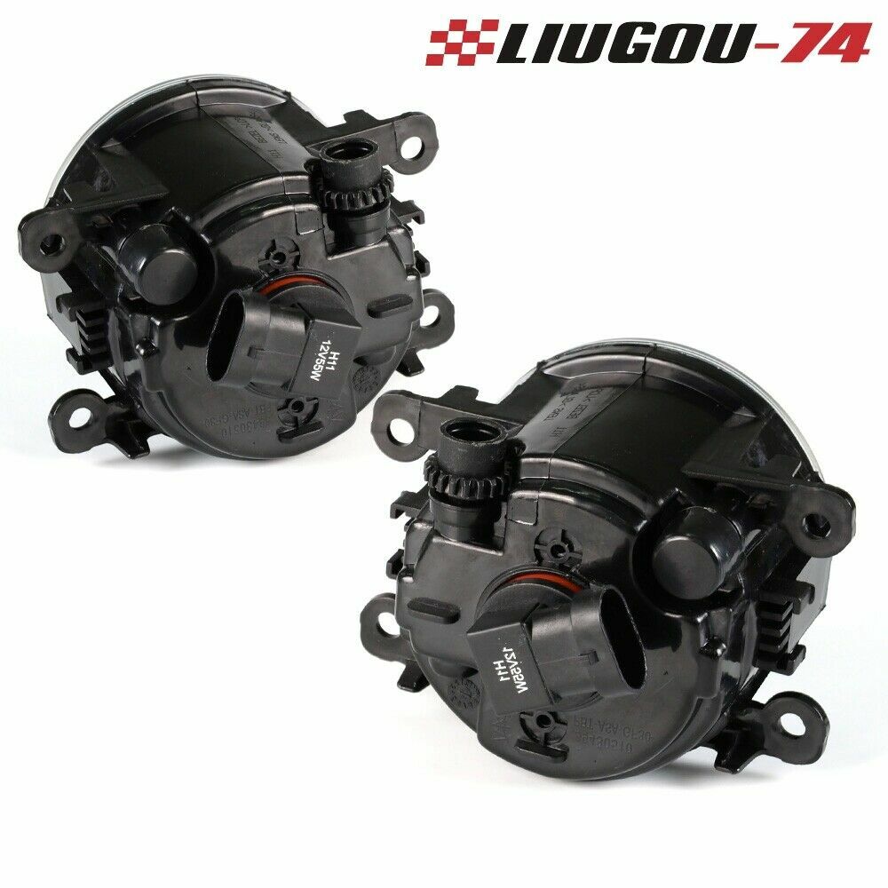 Left and right fog lights with H11 bulbs are suitable for Acura,for Honda,for Ford,for Nissan,and for Suzuki .
