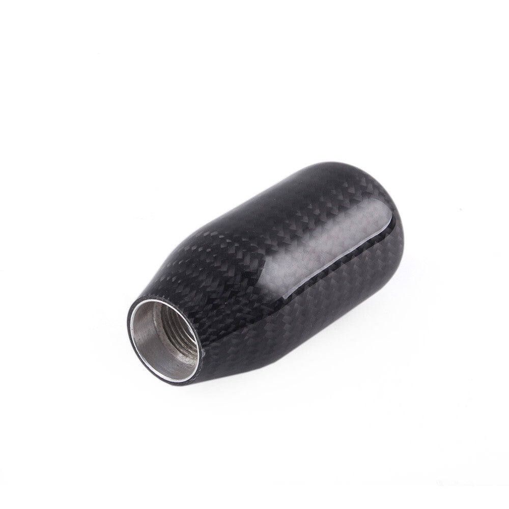 Silver Carbon Fiber Manual 76MM Shift Knob for HONDA RSX for CIVIC Type R S2000