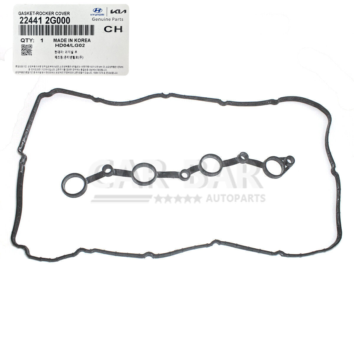 Engine Valve Cover Gasket Set for Hyundai Santa Sonata for Kia Optima Rondo 2.4L L4