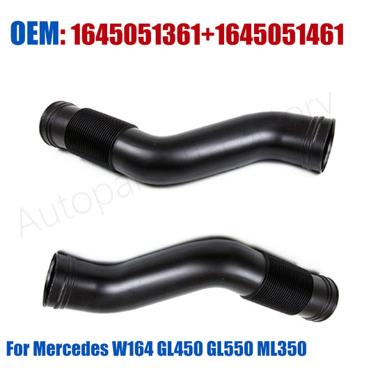 2Air Cleaner Intake Hose Left and Right for Mercedes W164 GL450 GL550 ML350