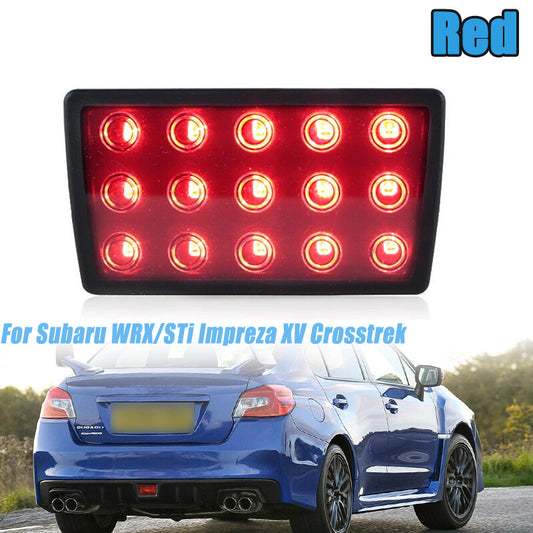 Rear Fog Brake Light Reverse Tail Light Lamp Red for Subaru WRX STi XV Impreza