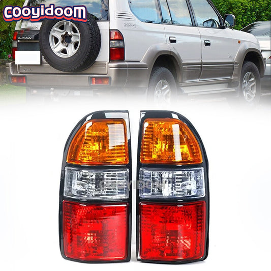 1Pair Rear Brake Lamp Tail Light for Toyota Prado FJ90 LC90 3400/2700 1998-2002