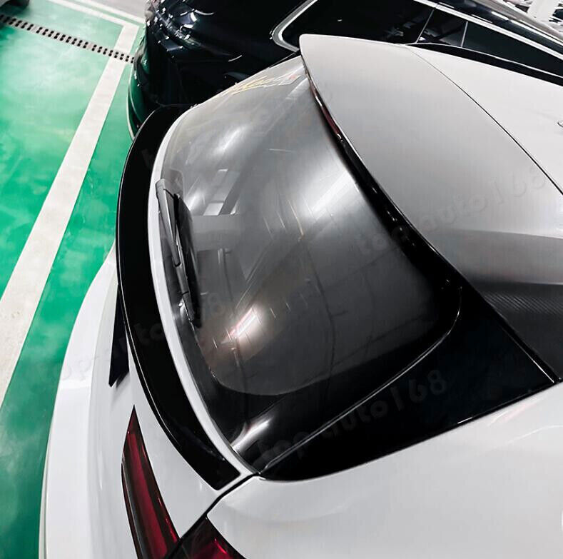 Bright Black For 2014-2018 for BMW X5 SUV F15 Trunk Rear Door Spoiler Middle Wing 1P