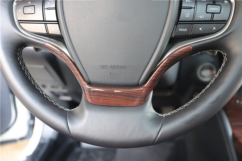 Car Interior Decoration Full Set Trim 15PCS Fit for Lexus for ES 2015-2017 Red Wood