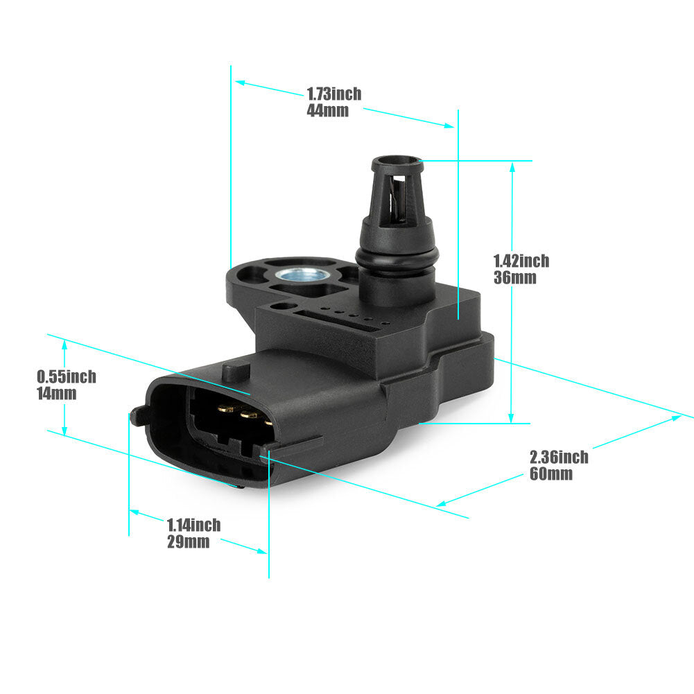 0261230099 Intake Manifold Pressure Sensor for Honda for Civic for Polaris 0261230217