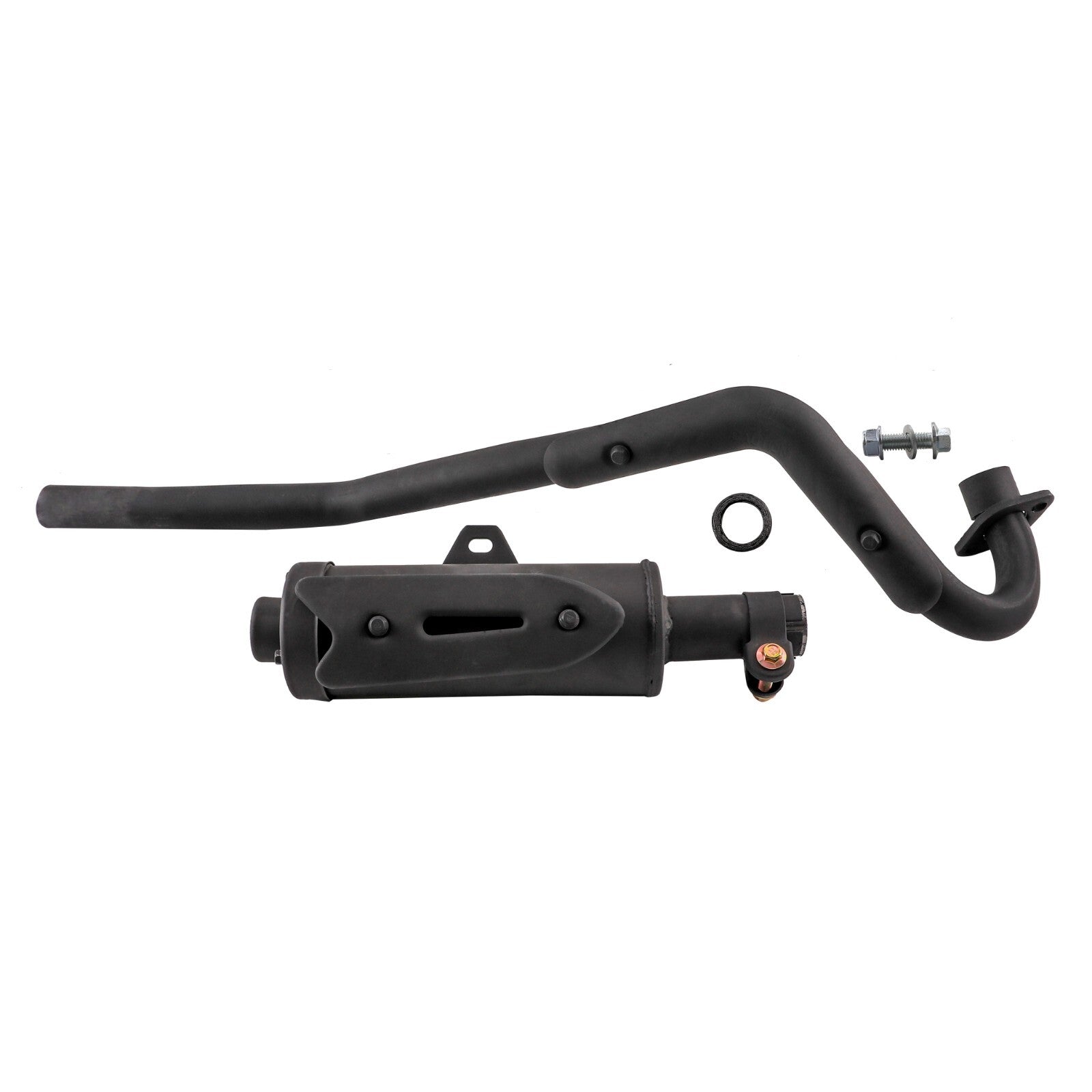 28mm Exhaust Muffler Pipe System For 110cc 125cc 150cc ATV Buggy Quad Kazuma Pit