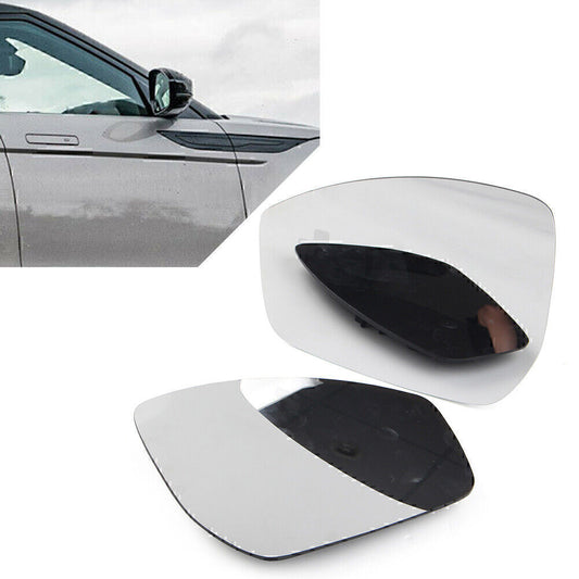 Pair Rear View Mirror Glass for Land Rover for Range Rover Evoque 2014-2018 2017