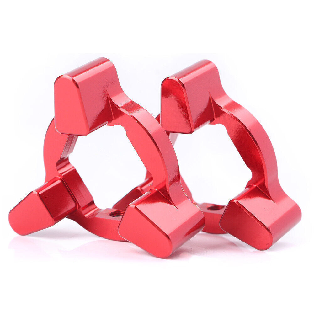 RED Motorcycle Front Anodized Fork Preload Adjusters 14/17/19/22mm Universal