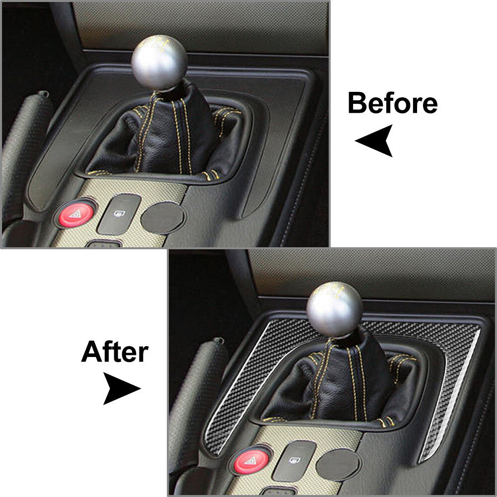 RHD Gear Shift Panel Surround Cover Outer Frame Trim for Honda S2000 2004-2009