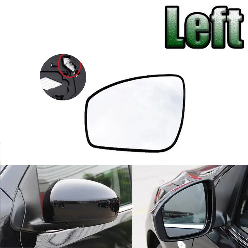 Left for Nissan Tiida 2011-2014 new Rearview mirror lenses fittings heated
