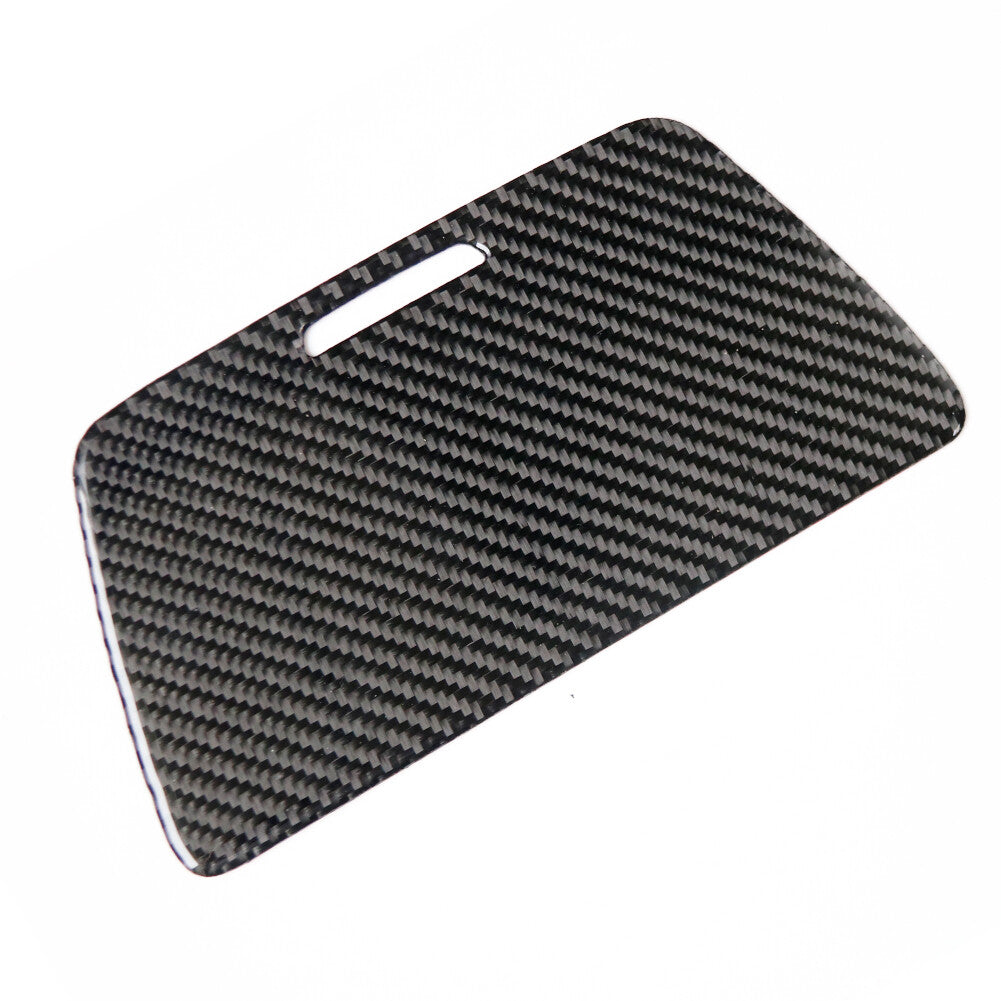 Carbon Fiber Watercup Holder Panel Cover Trim for BMW 6 Series F12 F13 2011-2018