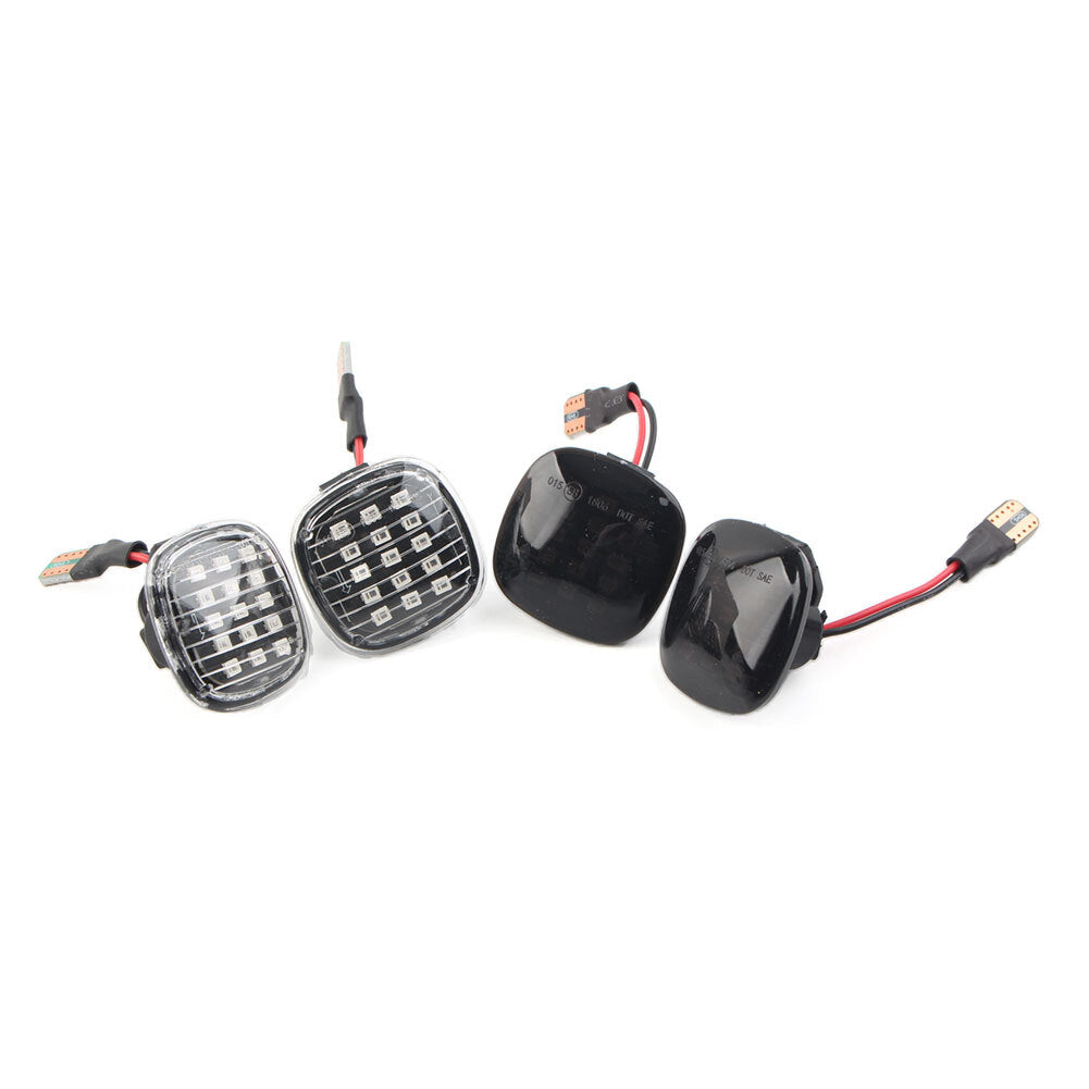 2pc Dynamic LED Side Marker Indicator Light for Audi A3 for SEAT Ibiza Skada Octavia
