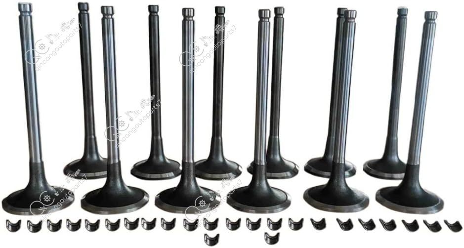 6736-41-4210 Pack of 12 VALVE KIT EXHAUST Suitable For Komatsu