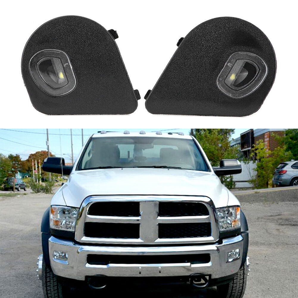 Mirror Puddle Lights Right  Left for 2010-20 for Dodge for Ram 1500 2500 3500 4500 5500
