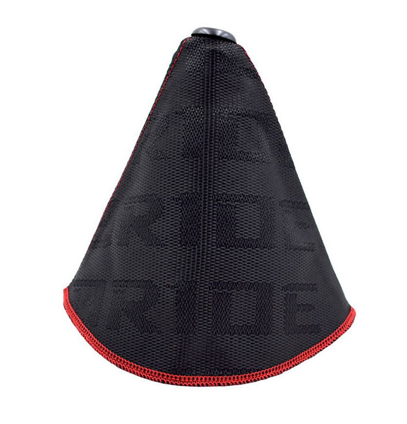 Car Gear Shift Knob Boot Racing Gearbox Protective Cover, Premium Fabric Black, Suitable for Jaguar