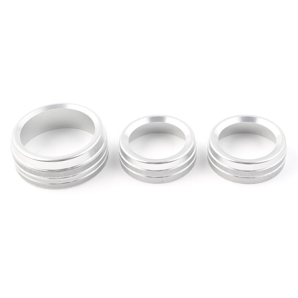 Air Conditioner Switch CD Button Knob Sliver for Dodge for Challenger 2015-2020 Car
