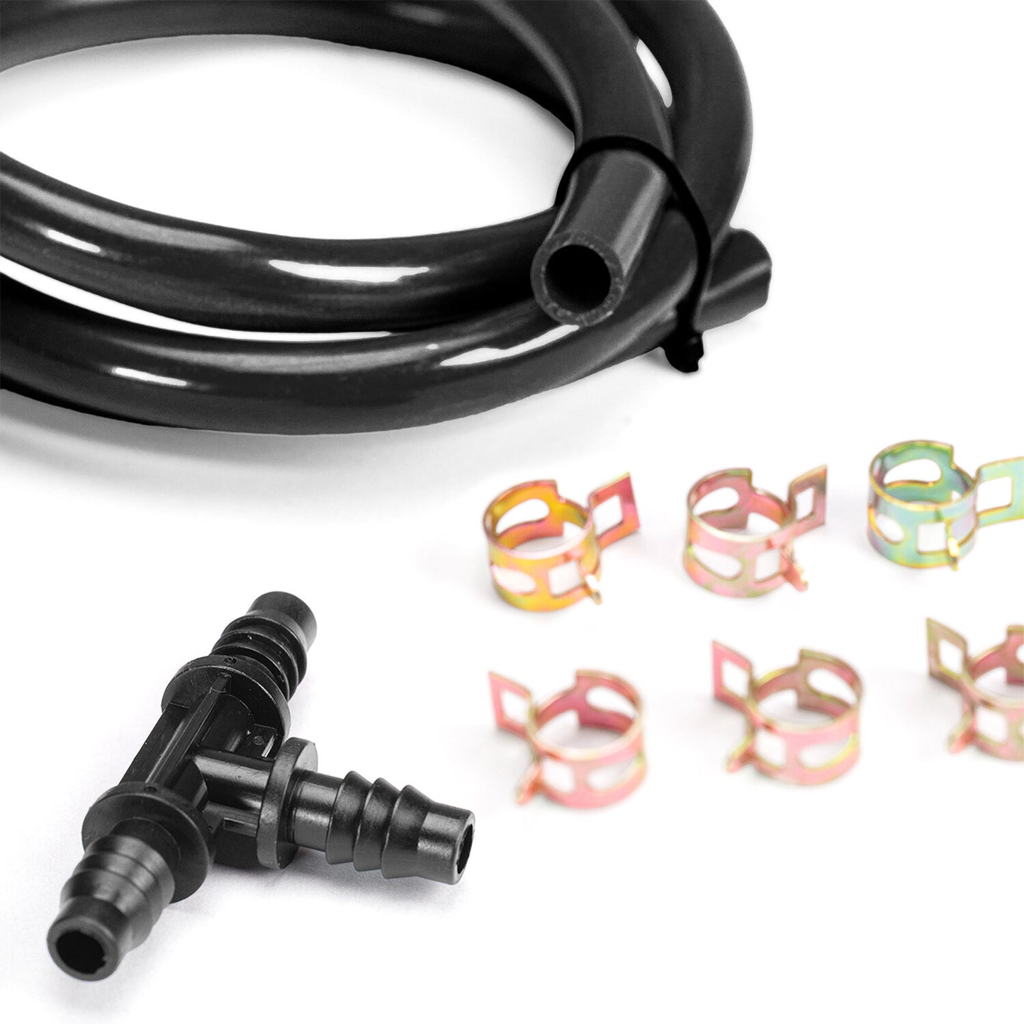 4Runner for Toyota Engine Room Silicone Air Vacuum Hose Dress Up Kit 2022 Black