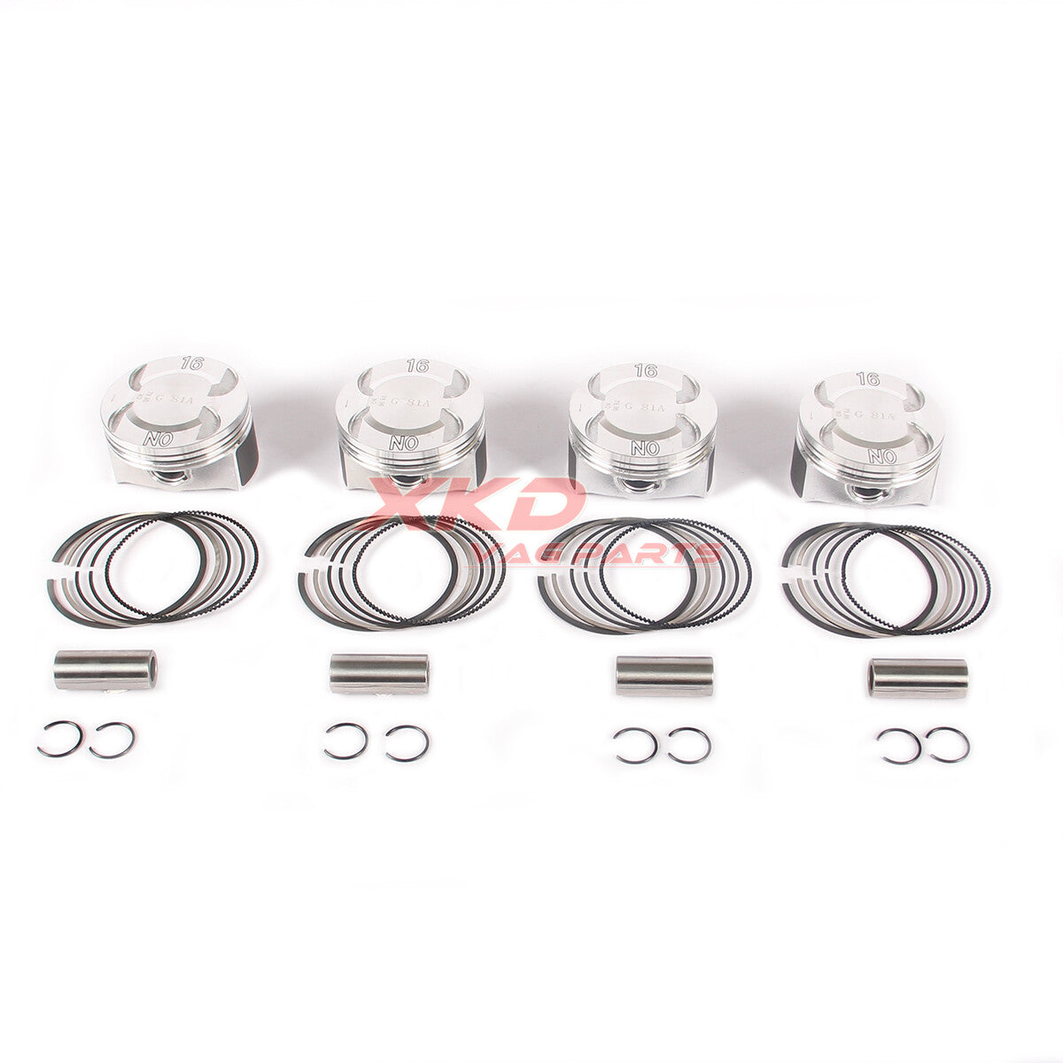 1.6L Pistons Ring Kit  19 mm Fit for Buick for Chevrolet for Opel Astra LDE