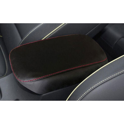 for Hyundai Kona 2018-2023 Black PU Central Console Armrest Box Trim Holster Cap