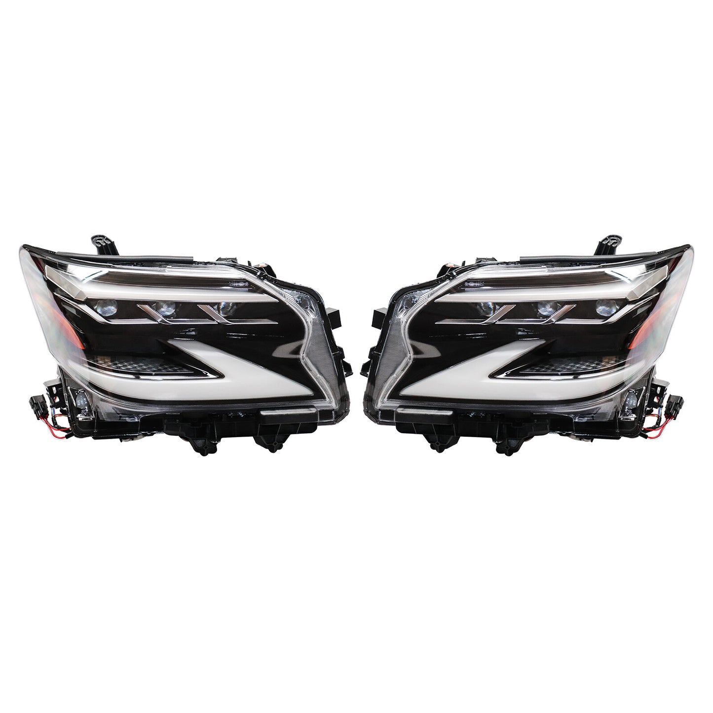 Fit 2014-2019 for Lexus GX460 LED Headlight Sequential Signal Turn Assembly 1 Pair