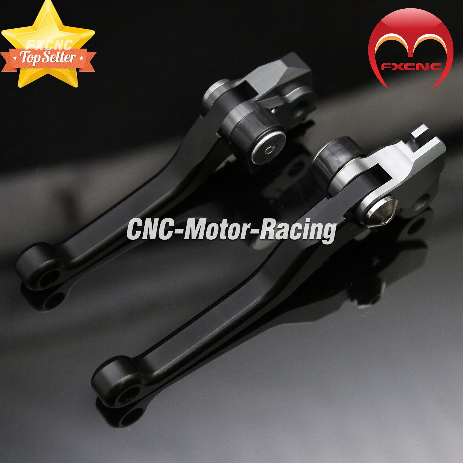 Suitable for Suzuki RM125 RM250 1996 - 2002 2003 CNC mountain bike pivot brake clutch lever.