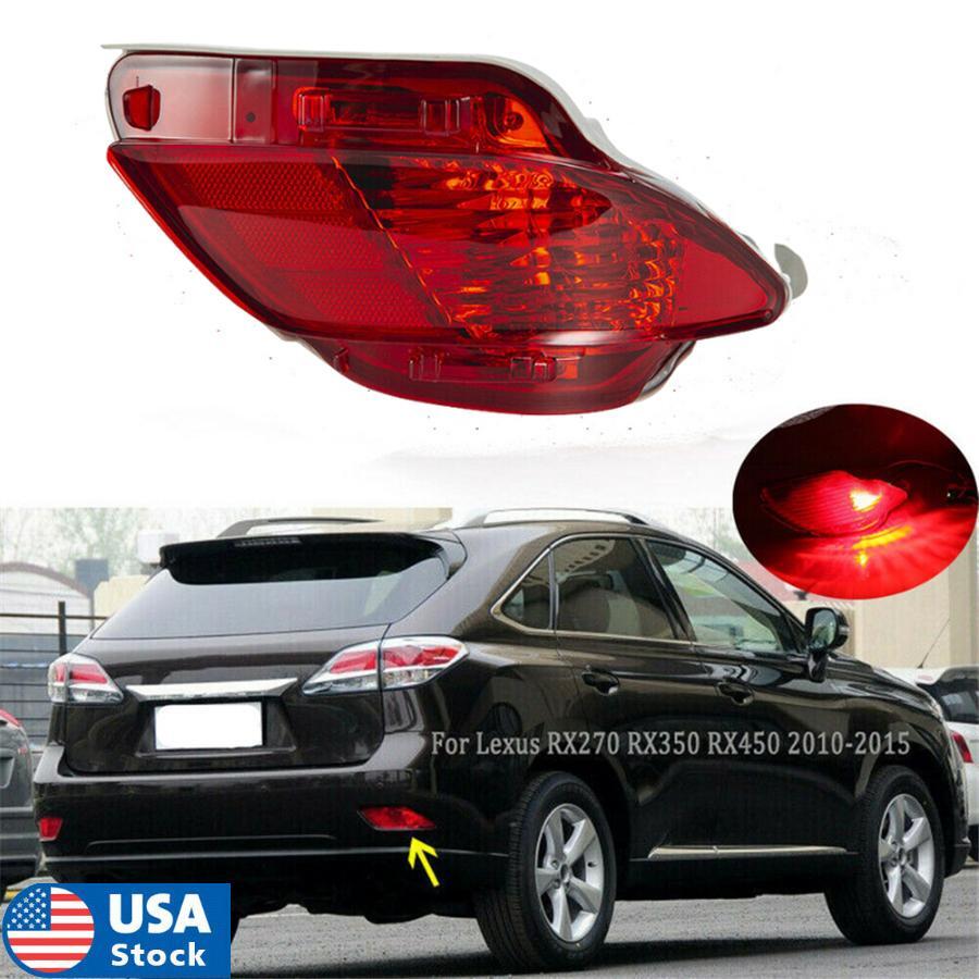 Right Side Marker Rear Bumper Light Fog Lamp for Lexus RX270 RX350 RX450H 10-15