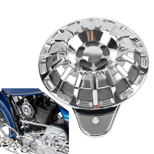 110 dB Horn Speaker Cover for Harley Softail Touring Dyna Big Twin 1991-2023