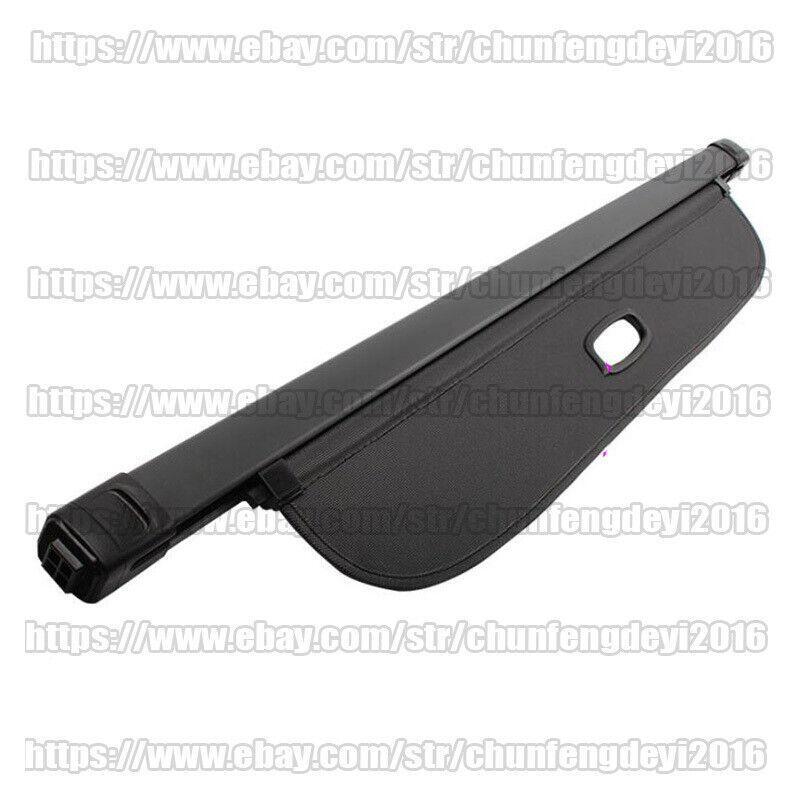 Fits 2015-18 for Hyundai Santa Fe Sport Retractable Black Cargo Cover Luggage Shade
