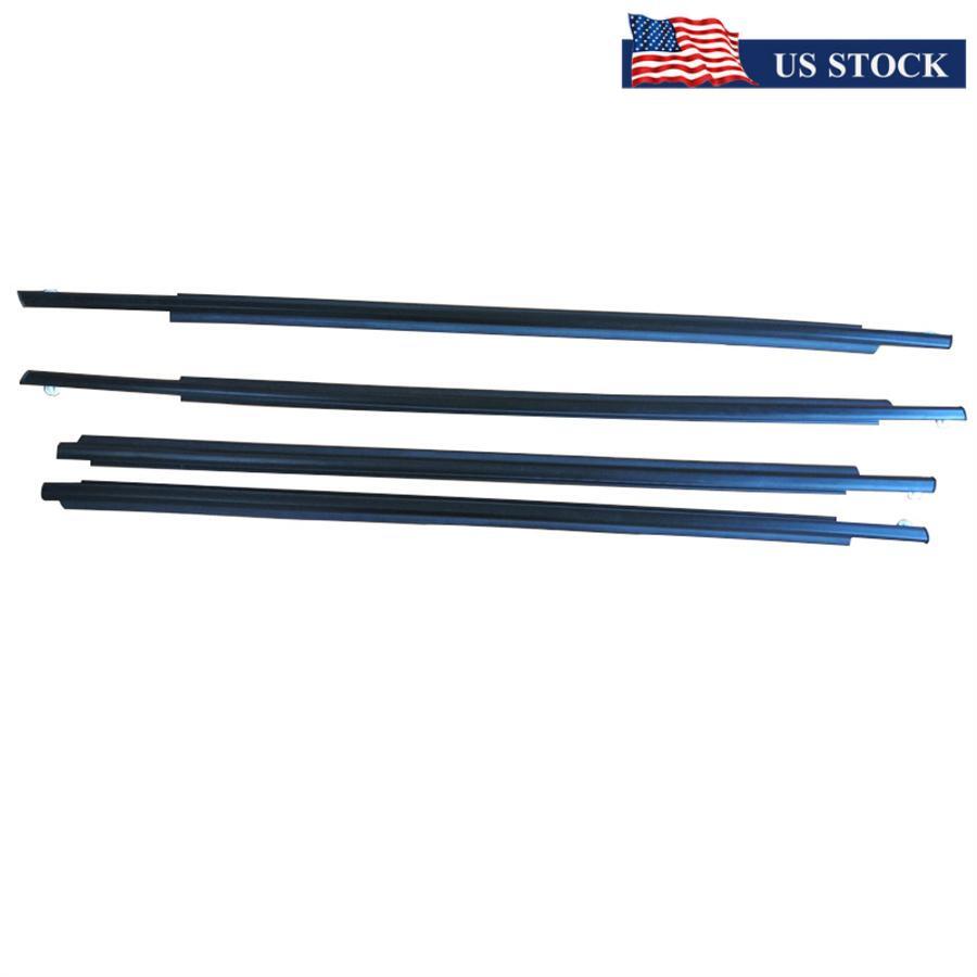 Car Window Weatherstrip Seal Outer Moulding Trims For Prius 2004-2009 7572047010