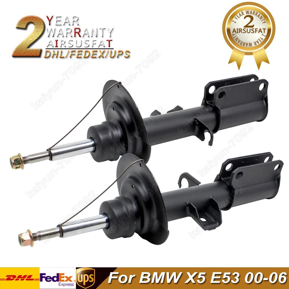 Pair for BMW X5 E53 00-06 Front Air Suspension Strut Shock Absorber 31306754342