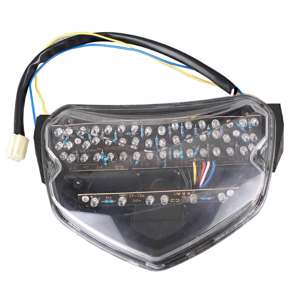 for Suzuki 2004 2005 GSXR 600 750 K4 Rear Brake Tail Light Turn Signals LED Stop