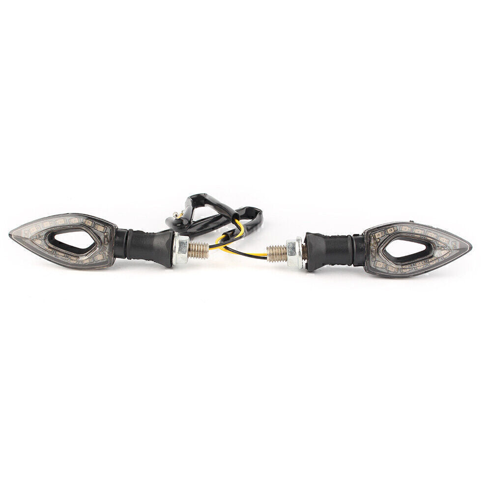 Universell Motorrad Bernstein Indikator Blinker Blinklicht Vordere  Hinten