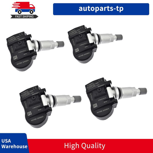 Set(4)TPMS Tire Pressure Monitoring Sensor for Nissan Versa Sentra Maxima 315MHz