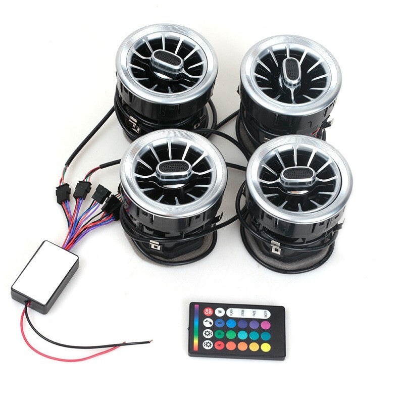 4PCS for Mercedes-Benz V Class W447 Vito V250 Front Dashboard Air Condition Vent