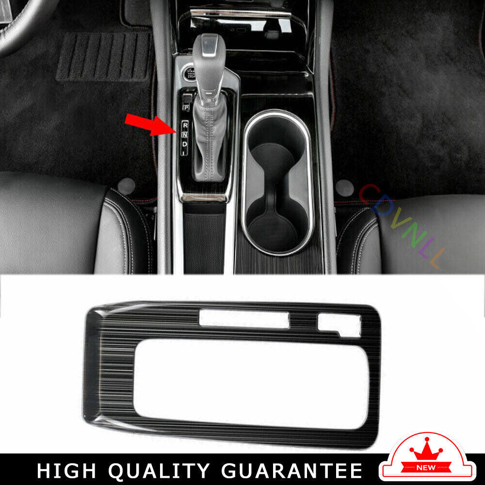 Inner Console Gear Shift Frame Cover Trim for Nissan Altima 19-22 Black Titanium