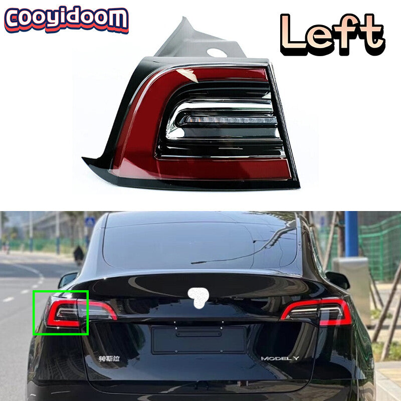 1-piece set of LED taillights, exterior left drive light, suitable for Tesla Model 3 (2017-2023).