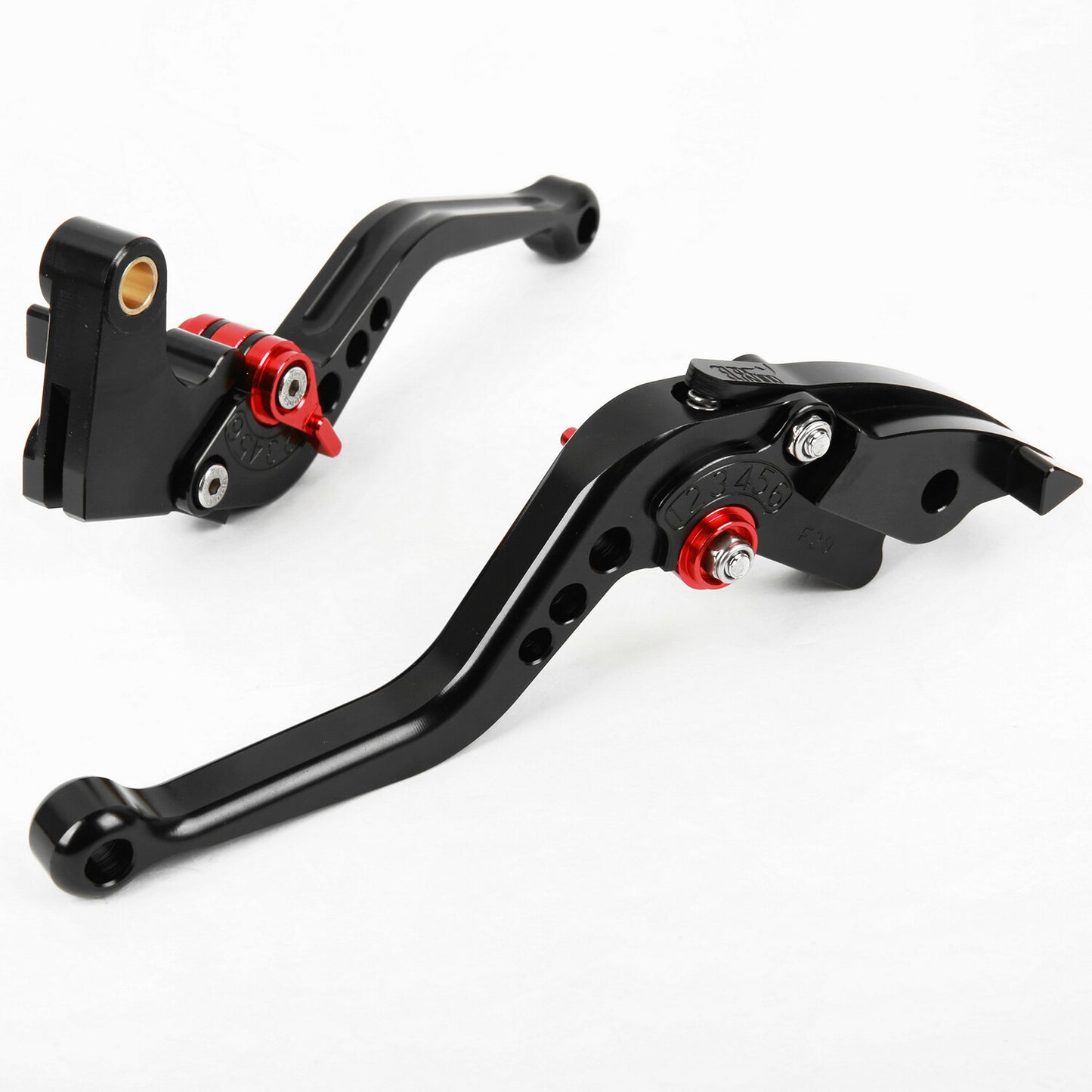 for Honda CBR600RR 2003 2004 2005 2006 Short Clutch Brake Levers CNC Black US