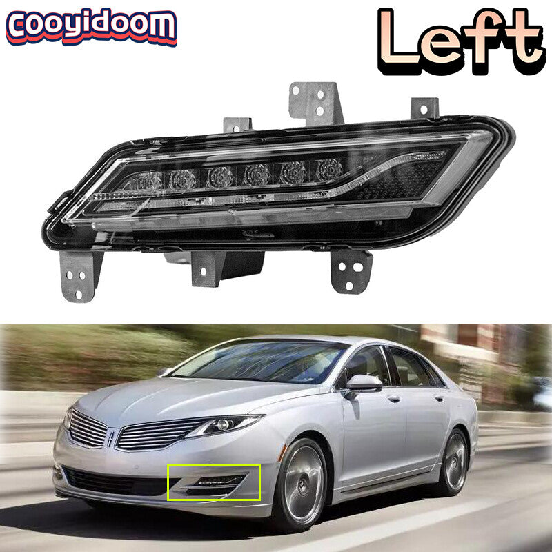 Left front fog light daytime running light applicable to for Lincoln MKZ 2013 - 2016
