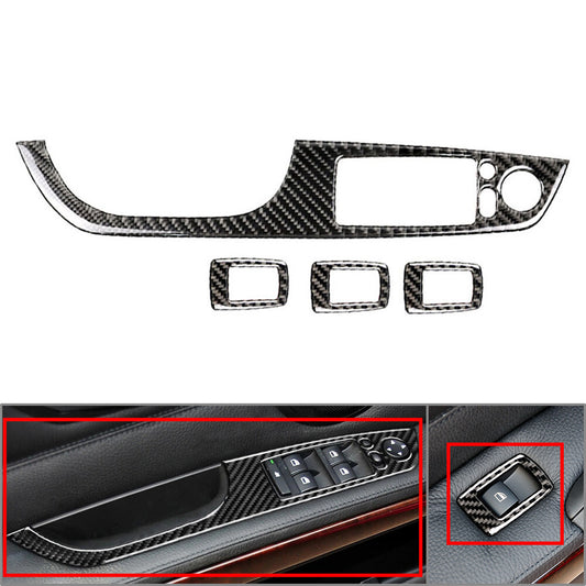 Window Lift Switch Panel Cover Trim for BMW 3 Series E90 E92 E93 2005-2012 2010