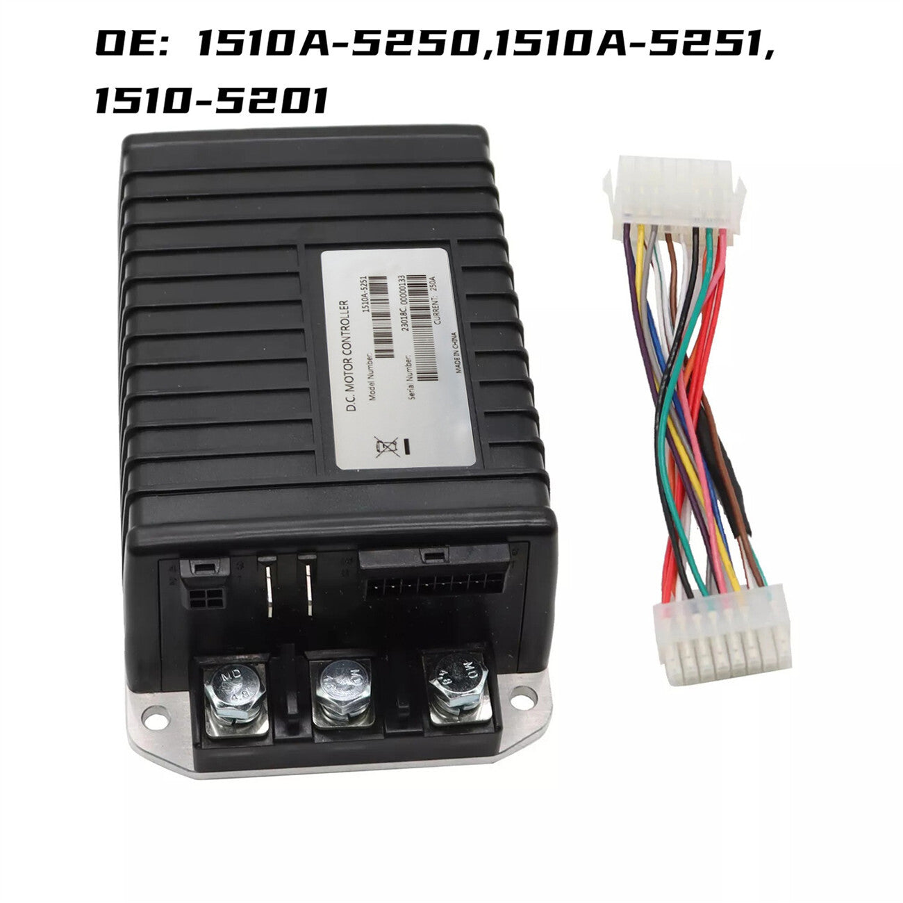 Motor Controller Replace 1510A-5251 For Club Car 48V 250A 1510-5201