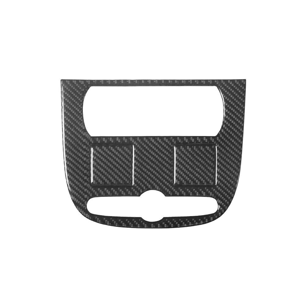Carbon Fiber Rear Audio Console Trim For Silverado/tahoe/ for sierra 2007-2014 Type C