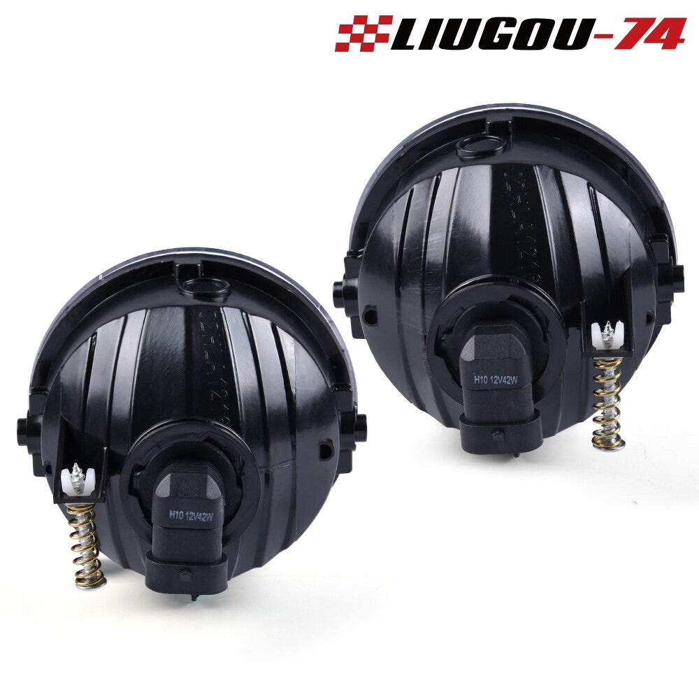 pair of clear lens fog lights with bulbs suitable for 2006-2010 for Ford F-150 for Lincoln Mark LT
