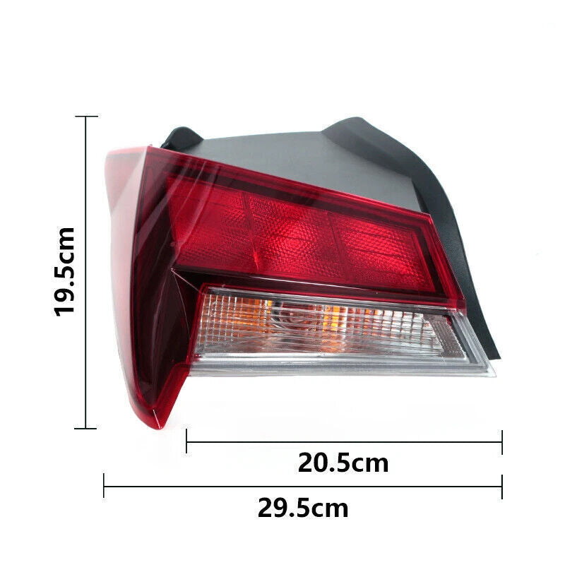 Rear taillight Brack, halogen bulb 92402AA020, left side suitable for Hyundai for Elantra 2021 and 2022.