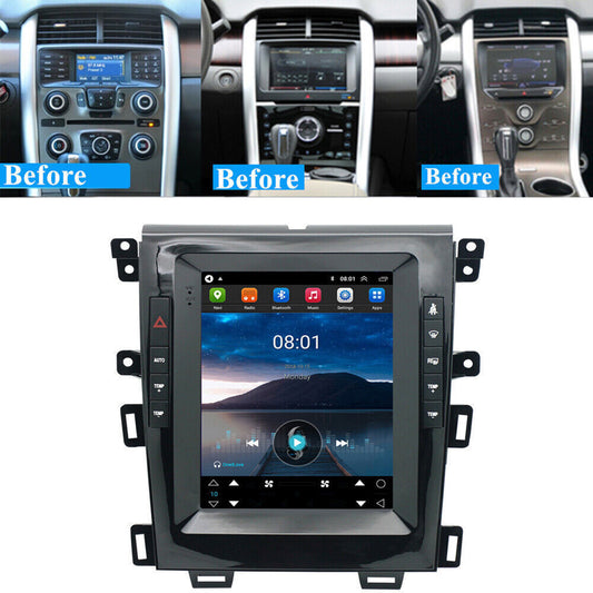 9.7 for Ford Edge 2010-15 Android 12 Car Vertical Stereo Radio Navi GPS FM WiFi