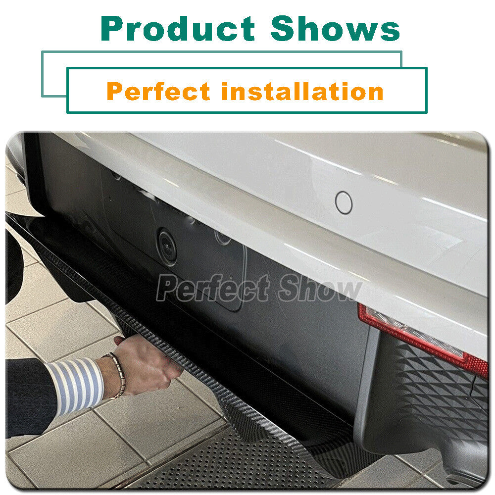 for Porsche Macan Base  GTS 2022-23 Real Carbon Fiber Rear Bumper Diffuser Lip