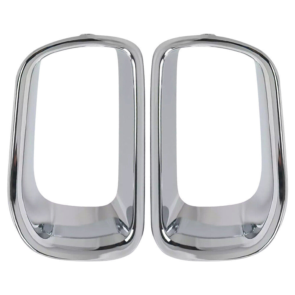 Pair for Mini F55 F56 F57 2014-2021 Chrome Front Bumper Cover Air Duct Frame