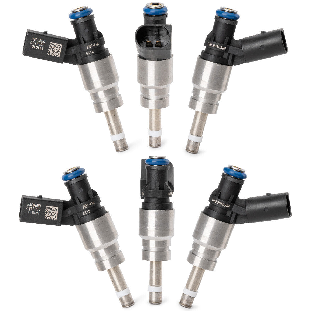 6Pcs 06E906036F Fuel Injectors For 2008-2012 for Audi Q5 for A4 for A5 for A6 2.0 2.8L 3.0L 3.2L