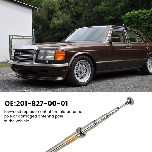 Suitable for W124, W126, W201, C107, R107, 1 new power antenna mast